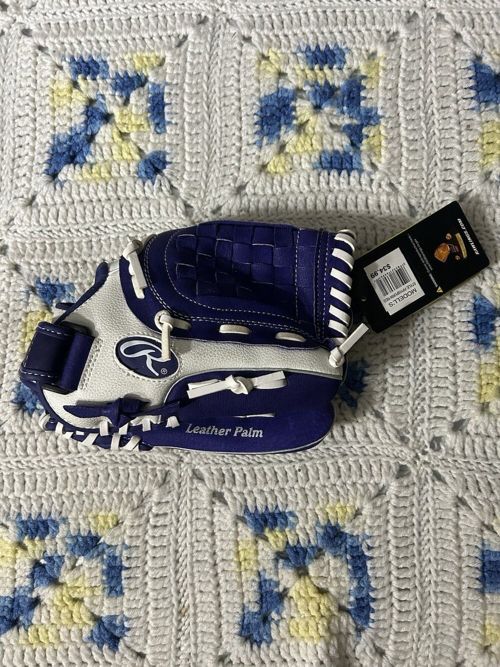New Rawlings Players Series PL10PW Girls Youth 10" Basket Web Baseball Glove